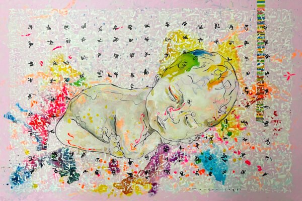 Tittle : Melatonin part 2 ~
Medium : Mix media on Canvas
Size : 145 cm x 200 cm
Years : 2025